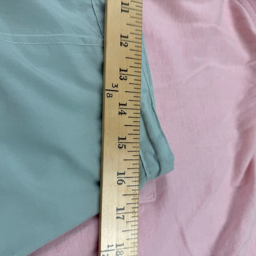 Vintage Camp Beverly Hills Pink Mint 2pc Set Polo Shirt Board Shorts Medium - Picture 14 of 16